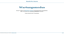 Desktop Screenshot of dev.dr-sauren.de